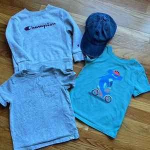 Toddler boys shirt bundle